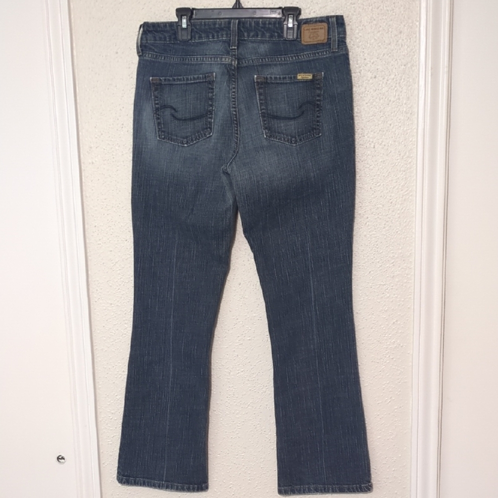 Levi's Signature Blue Low Rise Boot Cut Jeans